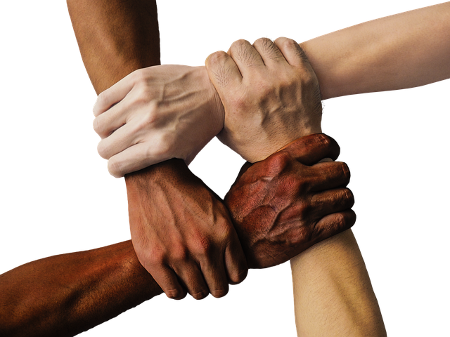 People sharing and learning